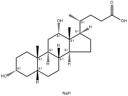Deoxycholic acid sodium salt Structure